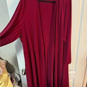 Lane Bryant Rich Red Duster
